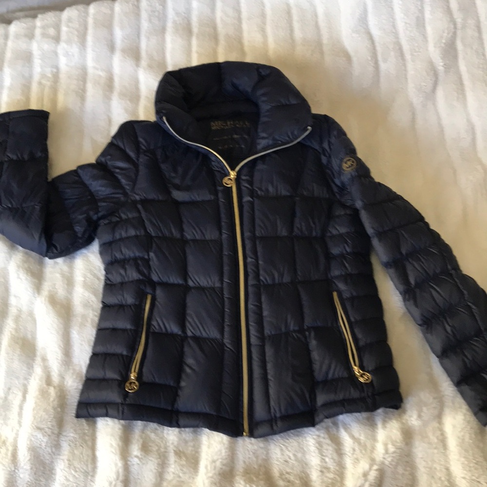 Michael Kors packable down fill jacket